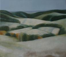 Gabriele Vallentin Landschaft am Kaiserstuhl, 2020, OelLw, 70 x 80 cm.JPG